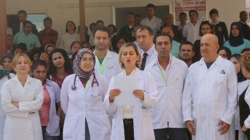 Hastane &Ccedil;alışanları Başhekime Sahip &Ccedil;ıktı