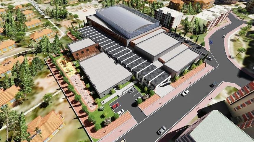 Sedir Mahallesi Spor Kompleksi Temeli Atılıyor