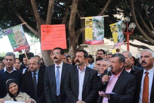 İşçiler Büyükşehir Belediyesi’ne Yürüdü 3