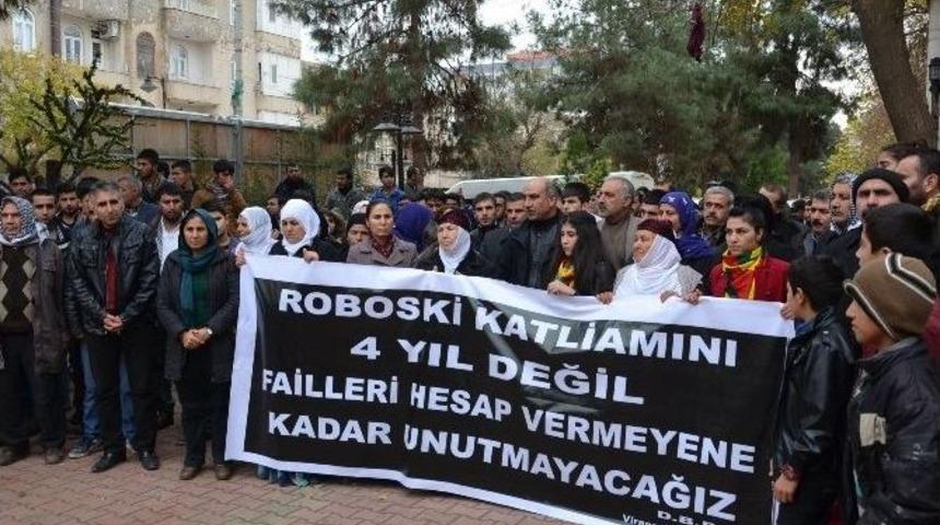 Viranşehir’de Uludere Protestosu