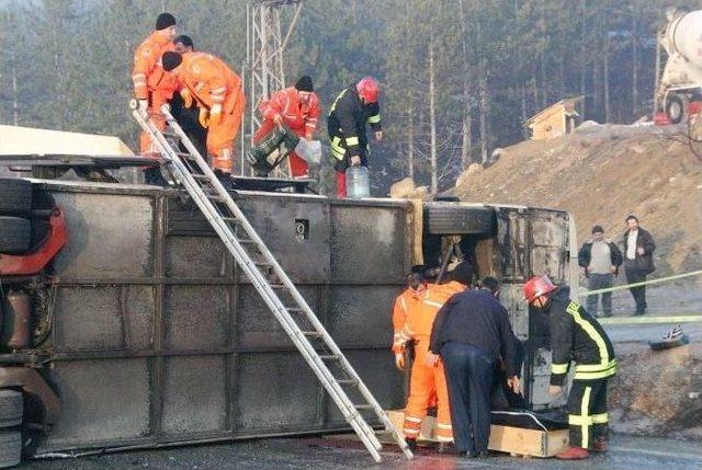 Yolcu Otobüsü Kazasında Şoföre 10 Yıl Hapis