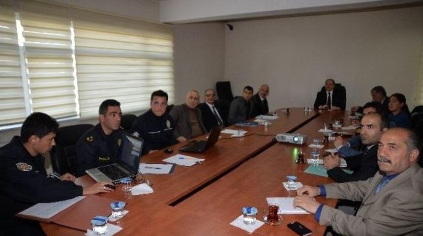 İl Spor G&uuml;venlik Kurulu Toplandı