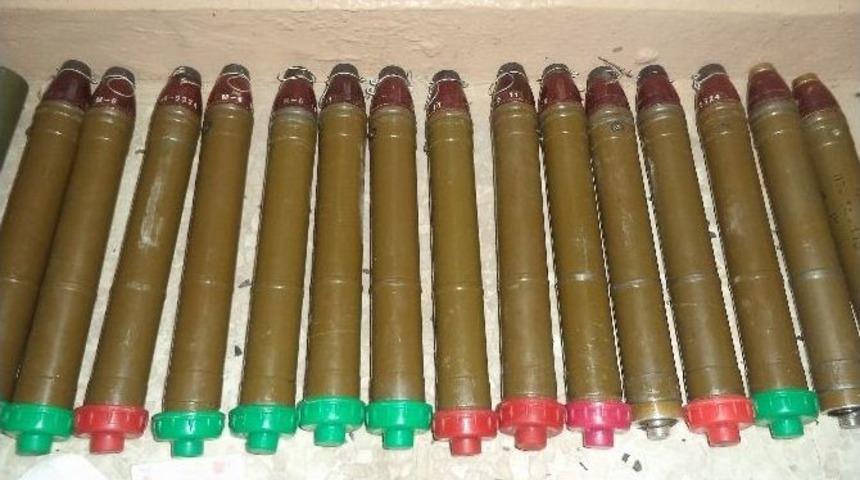 Sınırda Tedbirler Arttı, Roketatar M&uuml;himmatı Ele Ge&ccedil;irildi