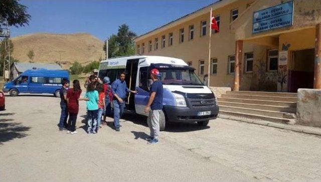 Van'da Jandarma Okul Güvenliği Uygulaması Yaptı