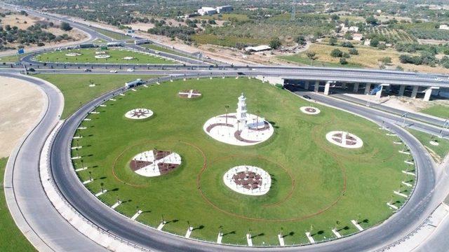 Manisa&rsquo;nın Cadde Ve Sokakları Renklendi 1