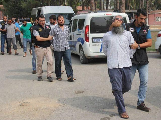 Deaş Operasyonunda G&ouml;zaltına Alınan 6 Kişi Adliyeye Sevk Edildi 1