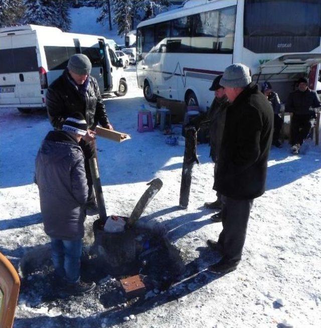 Kayak Pistinde Mangala Tepki