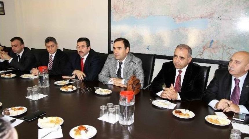 İsu, Osb Yetkilileriyle Bir Araya Geldi