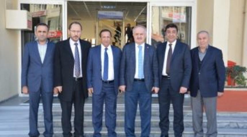 Milletvekili Ayg&uuml;n&rsquo;den Başkan Toltar&rsquo;a Ziyaret