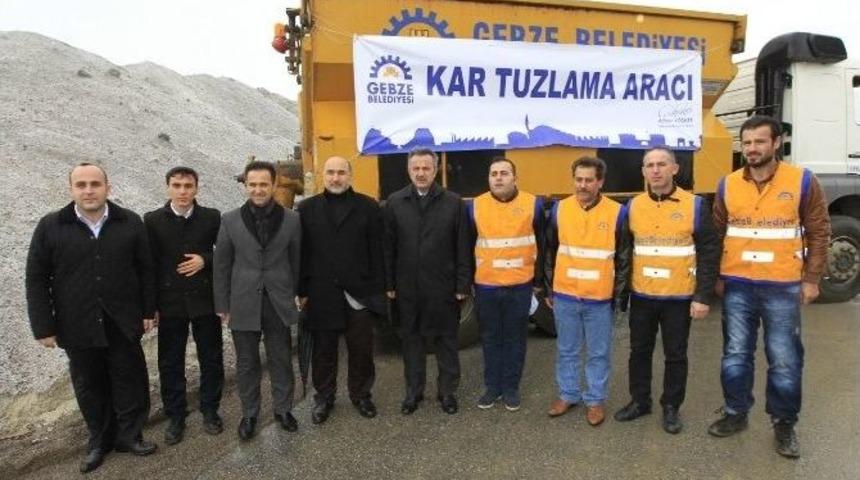 Gebze Kar Yağışına Hazır!