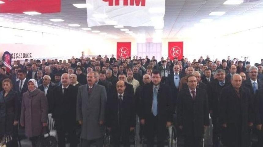 Mhp İhsaniye İl&ccedil;e Başkanı Ender &Ccedil;i&ccedil;ek G&uuml;ven Tazeledi