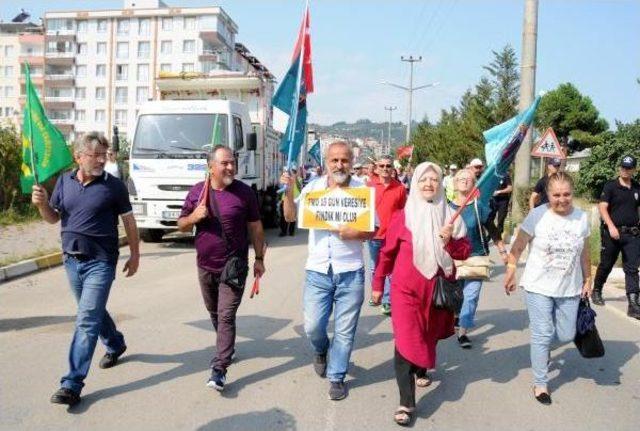 Chp'nin 'fındık' Yürüyüşü Ikinci Gününde