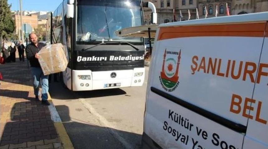 &Ccedil;ankırı&rsquo;dan Suriyeli M&uuml;ltecilere Yardım
