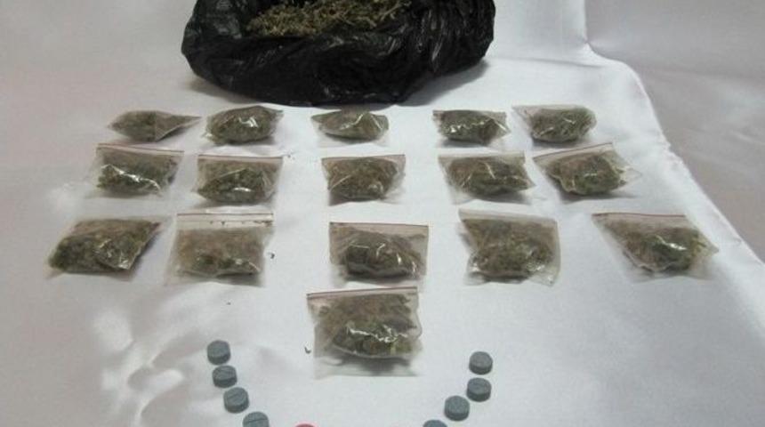 &Ccedil;orum Polisinden Uyuşturucu Operasyonu