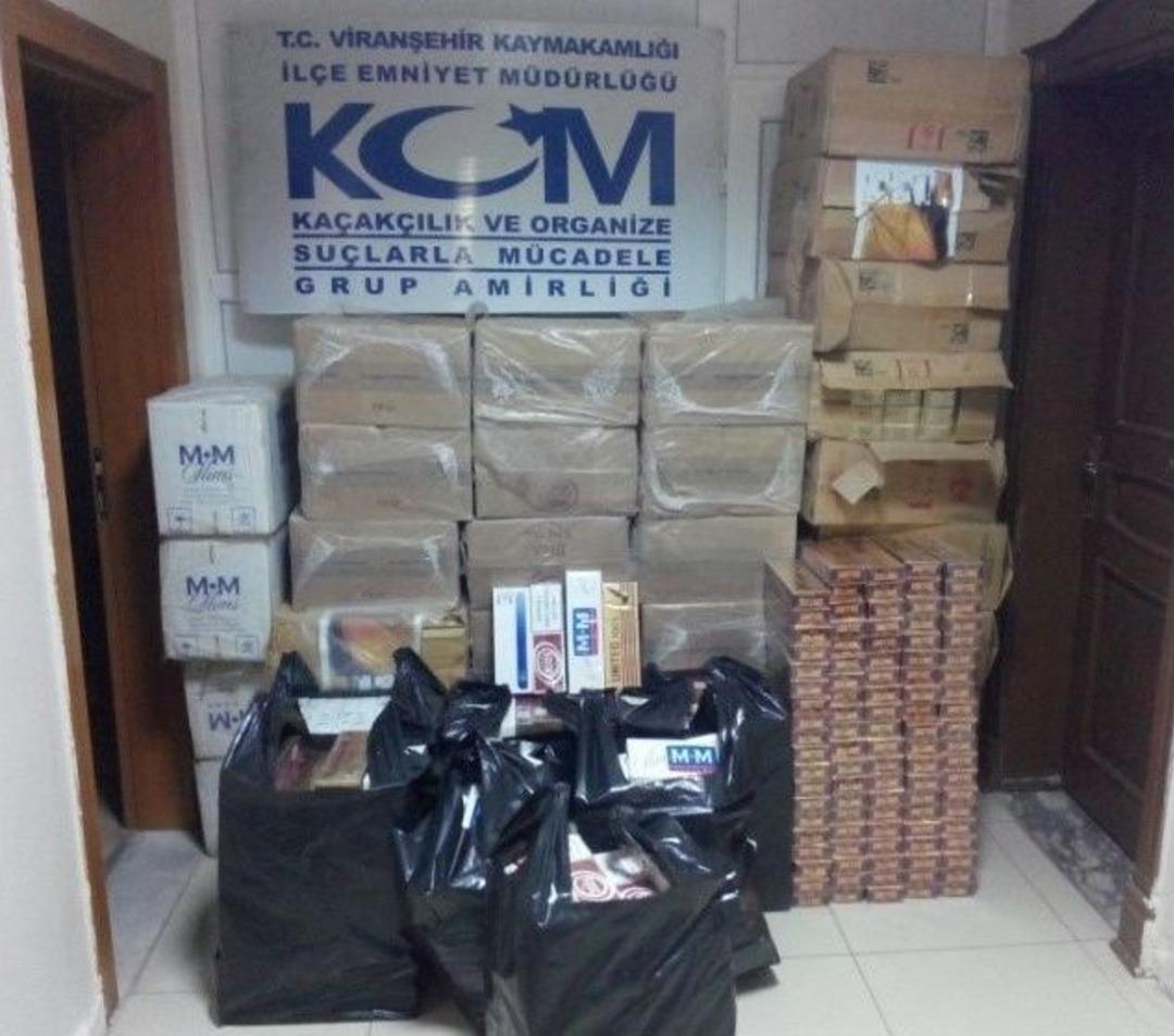 Viranşehir&rsquo;de Ka&ccedil;ak&ccedil;ılık Ve Uyuşturucu Operasyonu