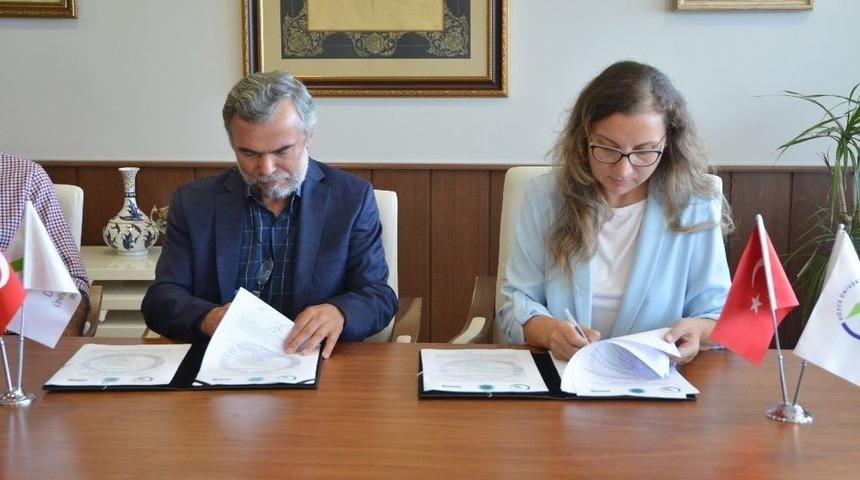 D&uuml;zce &Uuml;niversitesi &Ccedil;evre Ve Sağlık Alanında İşbirliği Protokol&uuml; İmzaladı