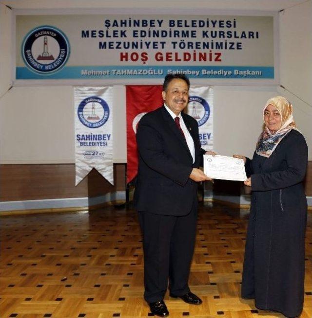 Şahinbey Belediyesi Bin 273 Kursiyere Sertifikalarını Verdi