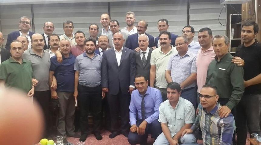 Ilıcalı Eğitimcilerin Sorunlarını Dinledi