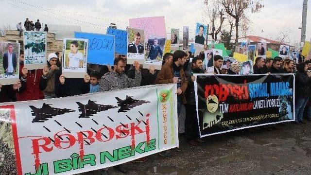 Muş’ta Roboski Yürüyüşü