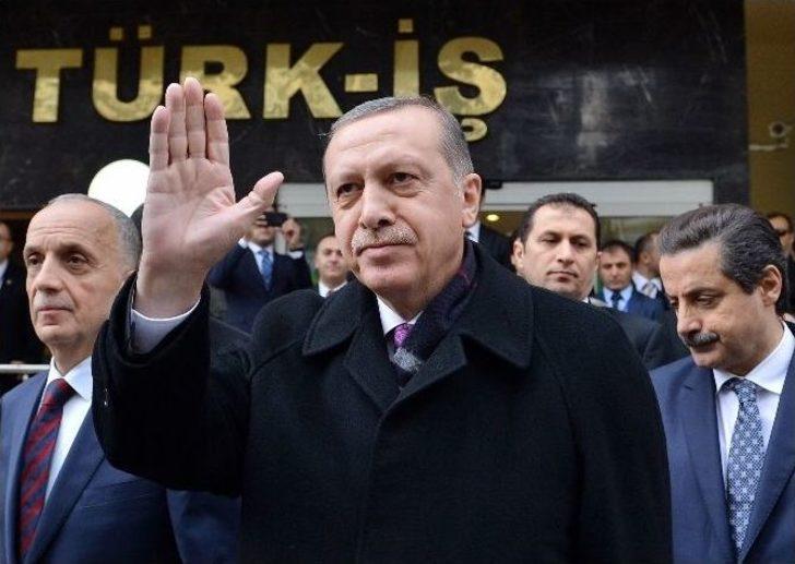 Cumhurbaşkanı Erdoğan, Türk-iş’i Ziyaret Etti G5