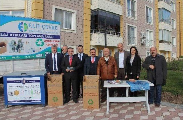 Çorum’da Ambalaj Atıkları Ayrıştırılacak