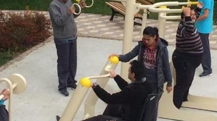 Engelli Spor Parkı Hizmete Kazandırıldı