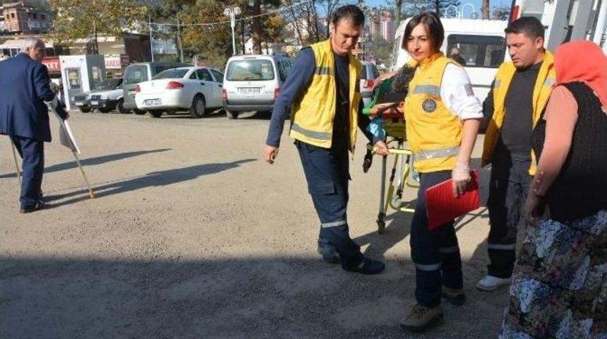 İnşaattan D&uuml;şen İş&ccedil;i Yaralandı