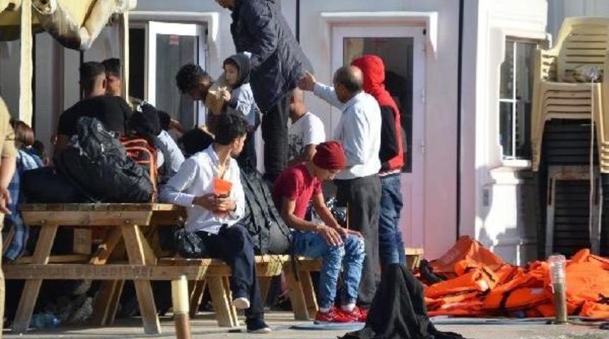 Ayvalık'ta 72 Ka&ccedil;ak Yakalandı