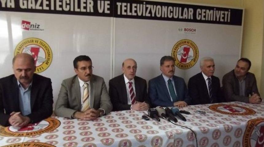 &Ccedil;akır&rsquo;dan Gazeteciler Cemiyetine Ziyaret