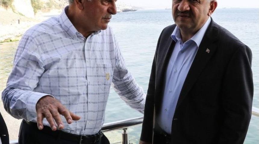 Işık Ve Karaosmanoğlu, Darıca Kışlasını İnceledi