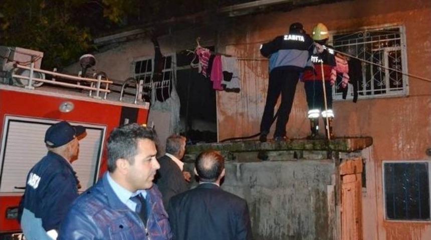 İskilip&rsquo;te Ev Yangını