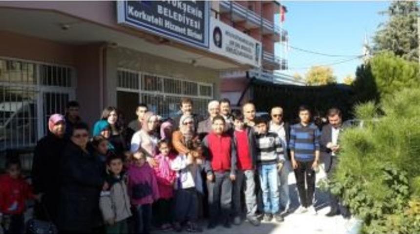 Engelli &Ouml;ğrencilerden &Ccedil;ıplaklı Ziyareti