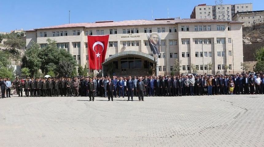 Şırnak&rsquo;ta Gaziler G&uuml;n&uuml; Kutlandı