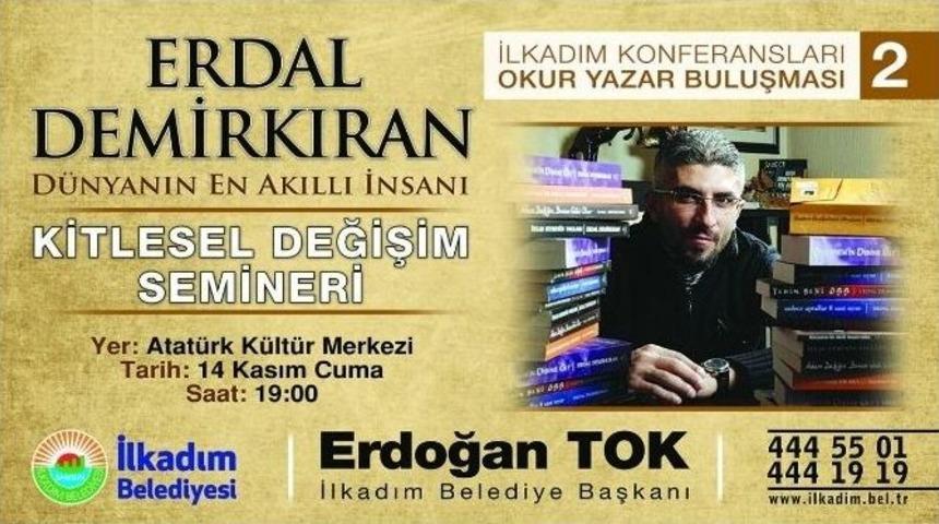 Yazar Demirkıran Samsun&rsquo;a Geliyor