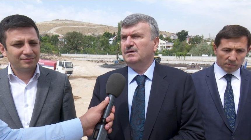 Meram Son Durak Yeraltı Katlı Otoparkının Temeli Atılıyor