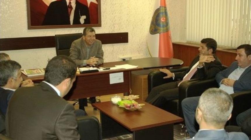 Cizre Tso Heyeti Habur Sınır Kapısında Temaslarda Bulundu