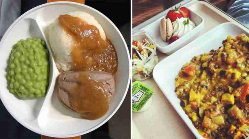 D&uuml;nyanın Bir&ccedil;ok Yerinden Şaşırtan Hastane Yemekleri