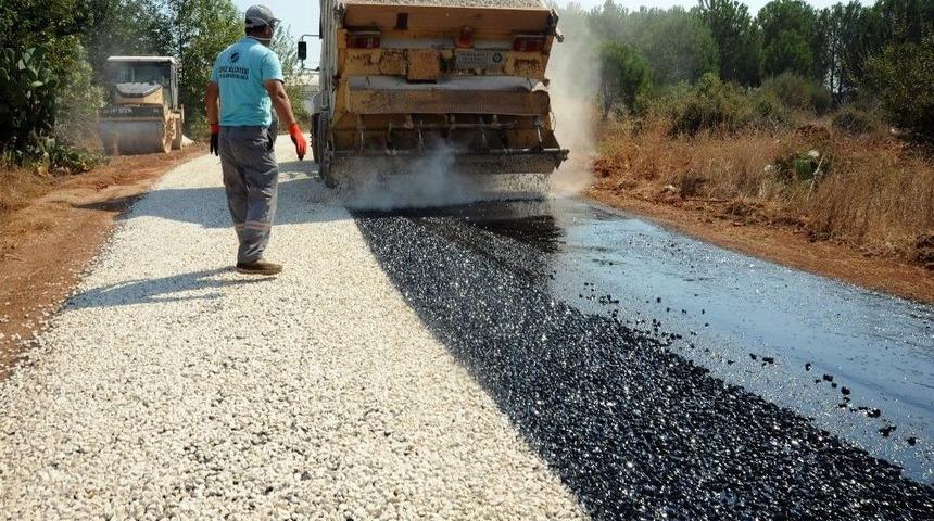 Kepez&rsquo;de Asfaltlama &Ccedil;alışması