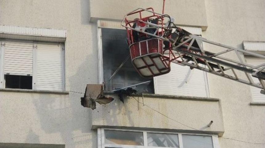 Sinop&rsquo;ta Ev Yangını