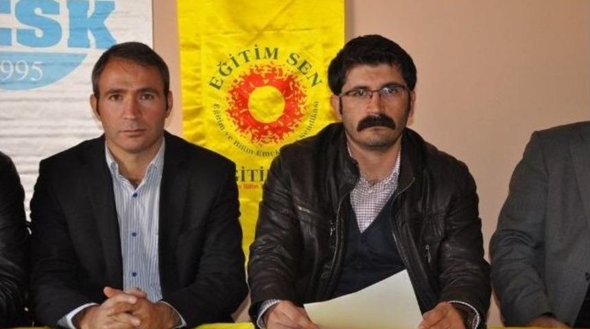 Eğitim-sen Şırnak Şubesi&rsquo;nden &Ouml;ğretmenlerin M&uuml;lakata Alınmasına Tepki