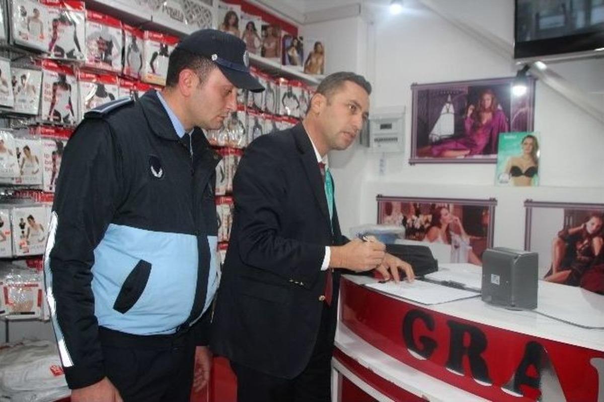 Bilecik&rsquo;te D&uuml;kkanlara Levha Denetimi