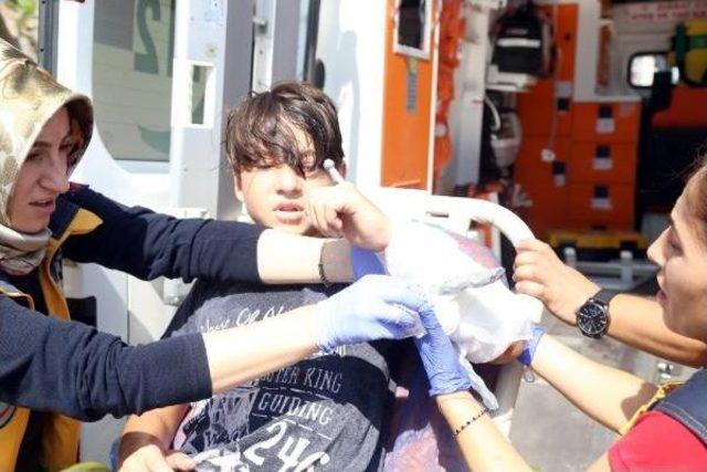 Eline Saplanan Demirle Hastaneye Kaldırıldı 2