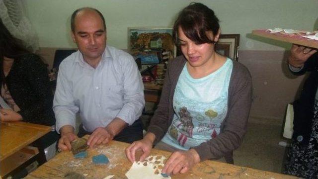 Selendi&rsquo;de R&ouml;lyef Ve Seramik Kursuna Yoğun İlgi 2