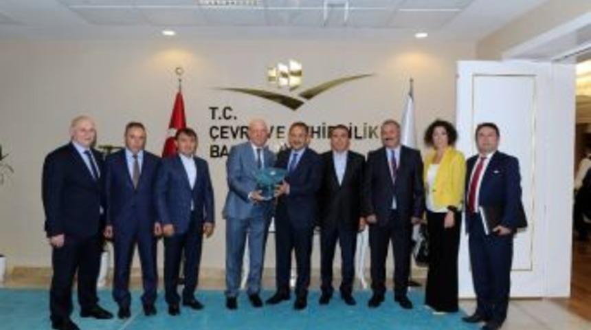 Tpf Heyetinden &Ccedil;evre Ve Şehircilik Bakanlığı&rsquo;na Ziyaret
