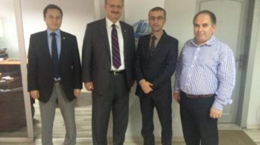 İk&ccedil;&uuml; Rekt&ouml;r&uuml; Prof.akhan&rsquo;dan İha&rsquo;ya Ziyaret