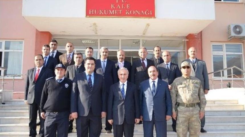 Vali S&uuml;leyman Kam&ccedil;ı İl&ccedil;e Ziyaretlerine Devam Ediyor