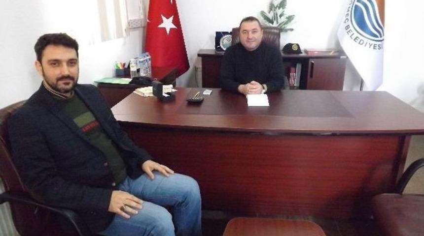 G&ouml;me&ccedil; Belediye Başkan Yardımcısı Uslu&rsquo;ya Yeni Makam Odası