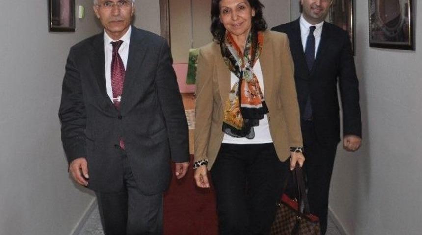 Satran&ccedil; Federasyonu Başkanı T&uuml;lay, Hadi&rsquo;yi Ziyaret Etti