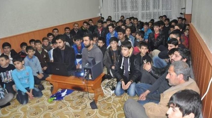 Kahta Bilgi Evi &Ouml;ğrencileri Aylık Buluşmasını Ger&ccedil;ekleştirdi