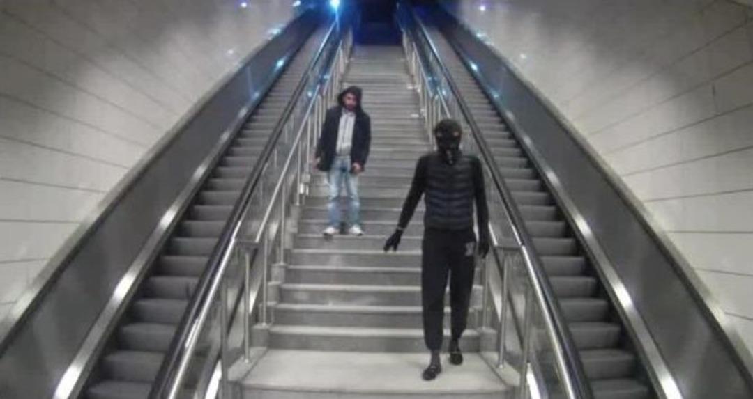 Metroya Dadanan &ldquo;&ouml;r&uuml;mcek Adam&rdquo; Kamerada